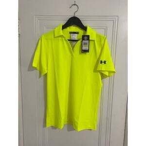 Under Armour Neon Yellow Polo Shirt